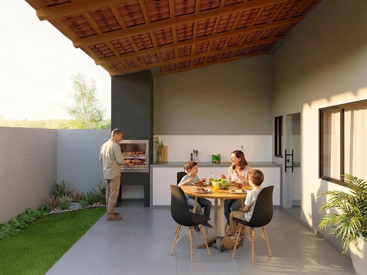 Casa com 3 Quartos, Área Gourmet e Amplo Terreno - Fazenda Rio...