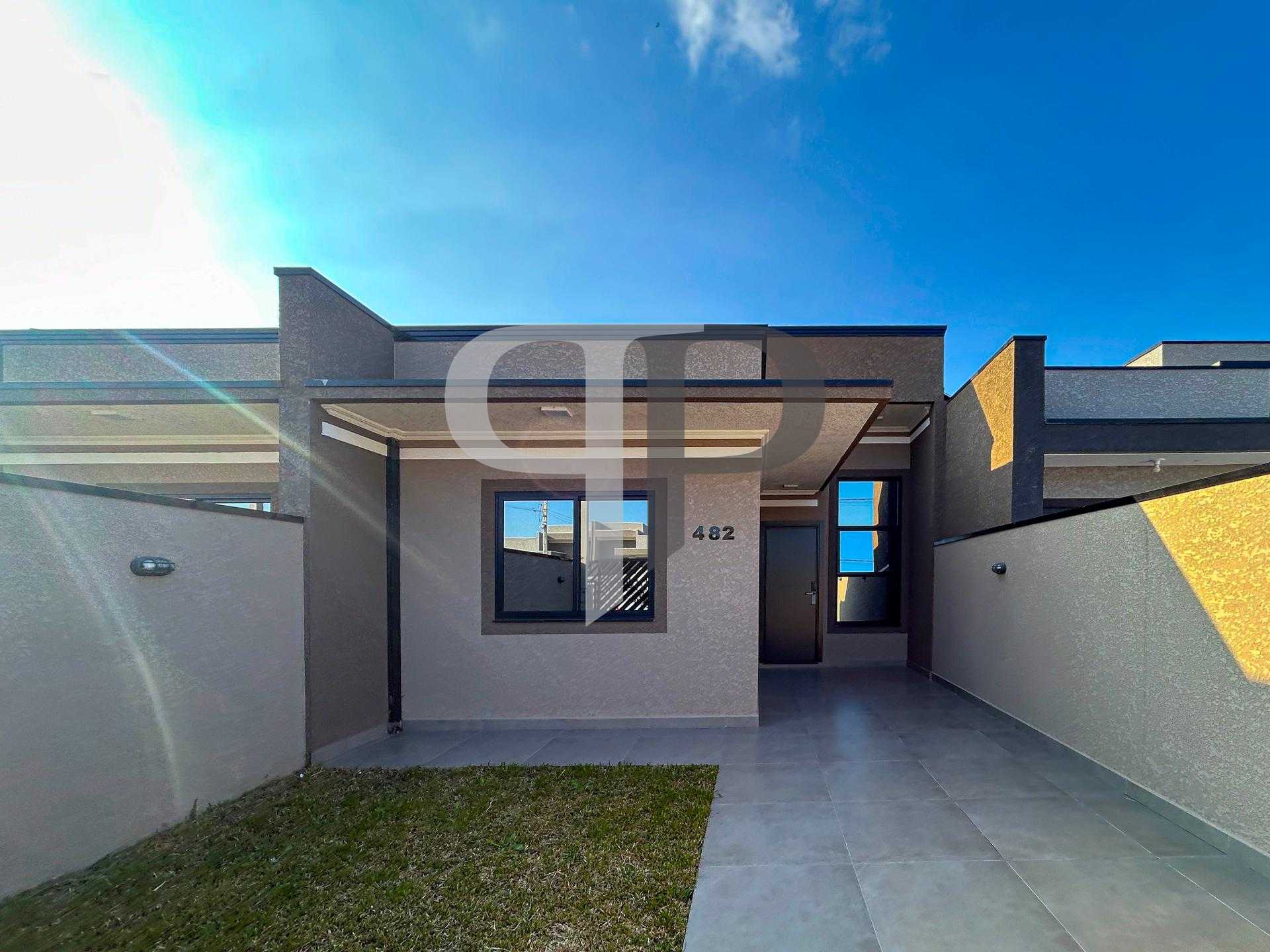 Casa 3 Quartos com Suíte e Fachada Moderna em Fazenda Rio Grande