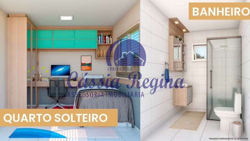 Casas com 02 dormitórios no condomínio fechado Recanto do Iguaçu I - Sol de Maio 