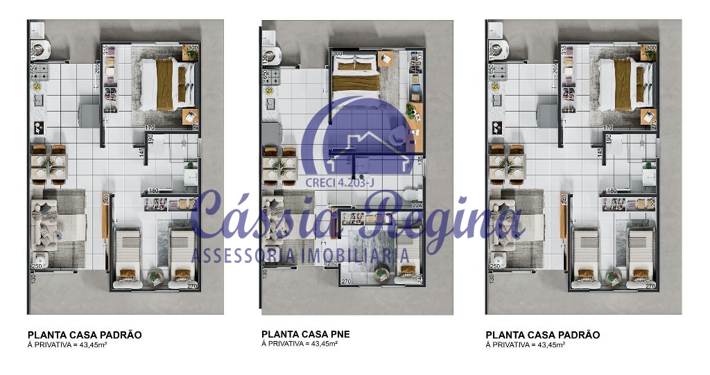 Lançamento, casas com 02 dormitórios em condomínio fechado, Residencial Granville