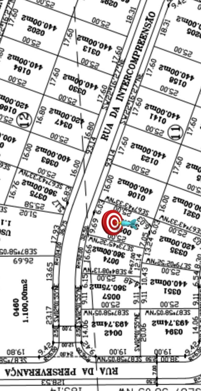 Terreno com área de 360m2 no Condomínio Villa Conscientia Asa Sul, Cognópolis