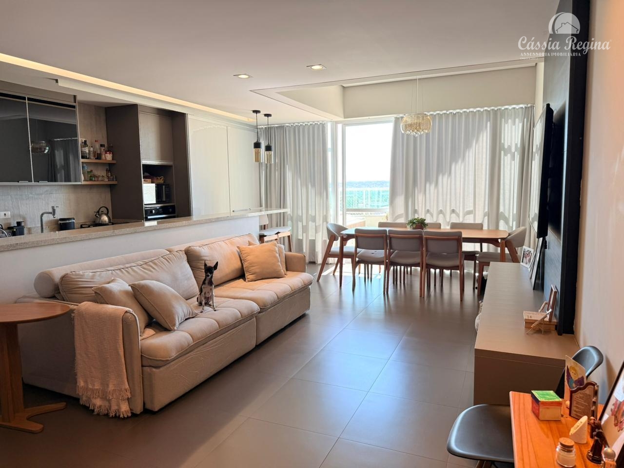 Apartamento mobiliado no Edifício Residencial Provence, Jardim Polo Centro