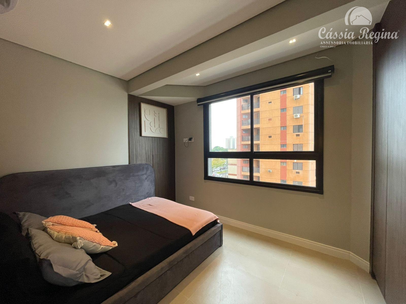 Apartamento decorado, 02 dormitórios sendo 01 suíte, Edifício Sunset 3635 - Centro