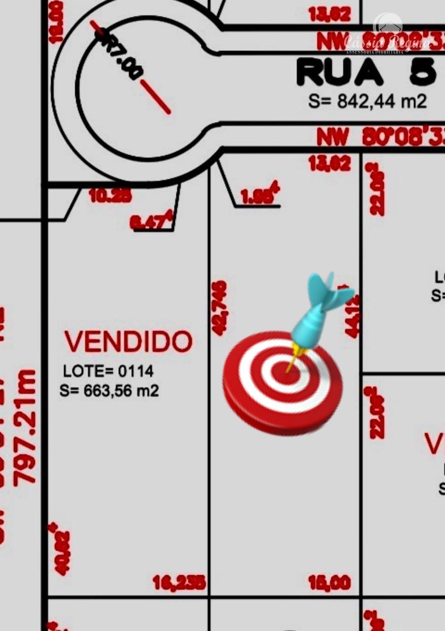 Terreno em condomínio fechado com área de 660m² - Condomínio reserva do Iguaçu - PR