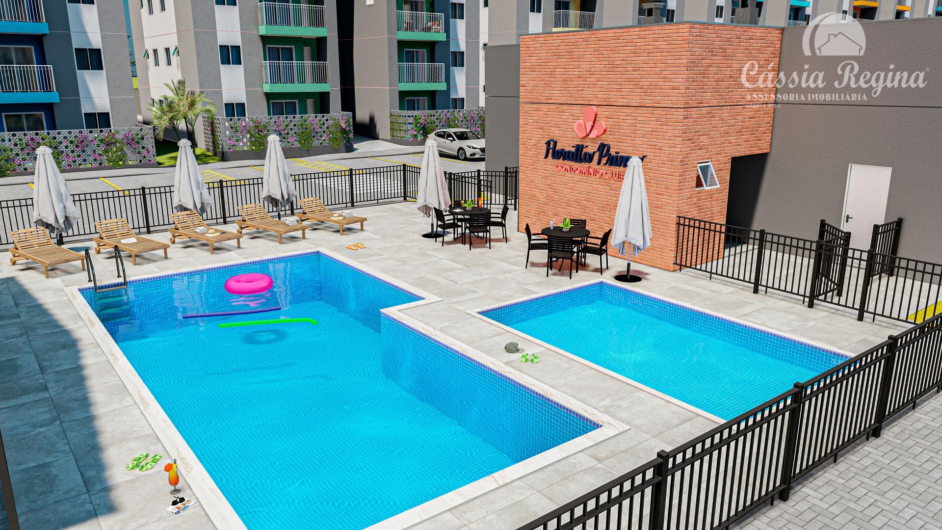 Apartamento novo no Condomínio Clube Floratta Prime, Foz do Iguaçu - PR