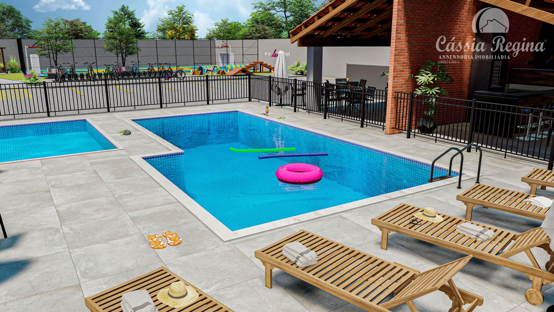 Apartamento novo no Condomínio Clube Floratta Prime, Foz do Iguaçu - PR