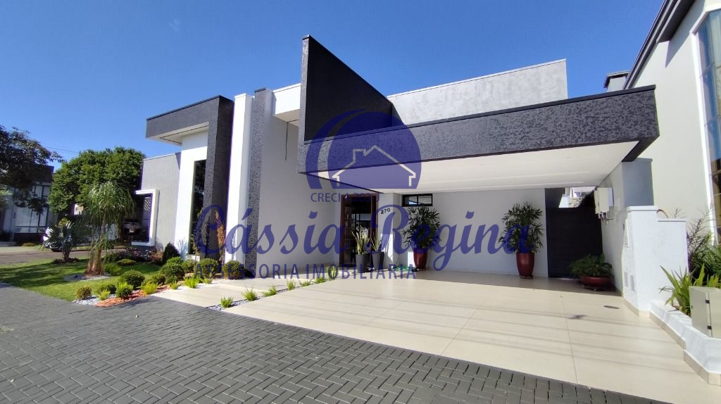 Casa mobiliada de alto padrão com 04 suítes à venda no Condomínio Arco de Paris -