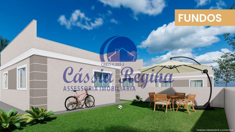 Casas com 02 dormitórios no condomínio fechado Recanto do Iguaçu I - Sol de Maio 