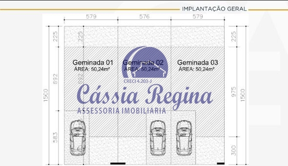 Casas em construção com 02 dormitórios - Parque da Lagoa, Região Três Lagoas.