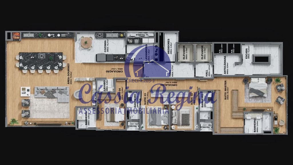 Lançamento - Vila Marrufe, Apartamentos em construção com 04 suítes no Jardim Polo Centro - Próximo 