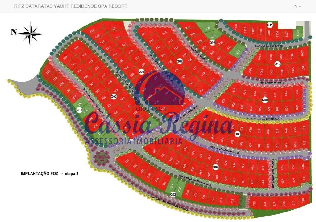 Terreno Ritz Cataratas Residence e Resort Yacht - Fase III