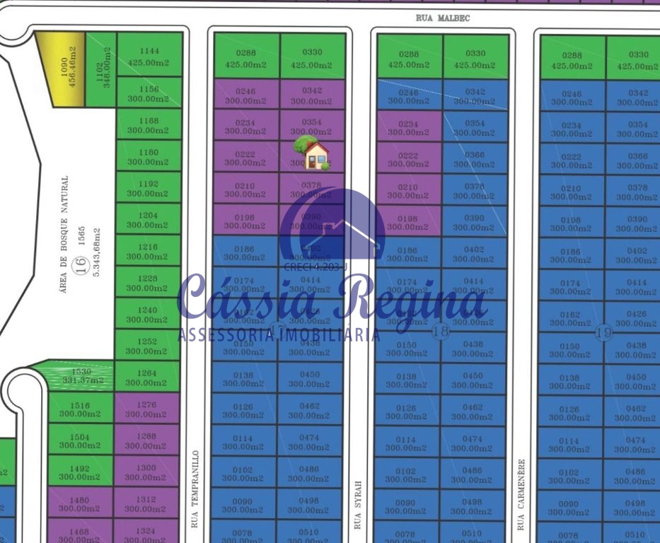 Terreno á venda - Condomínio Residencial Iguaçu