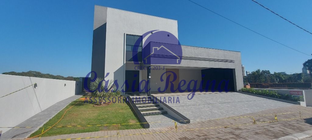 Sobrado novo de alto padrão - Condomínio Residencial Porto Madero