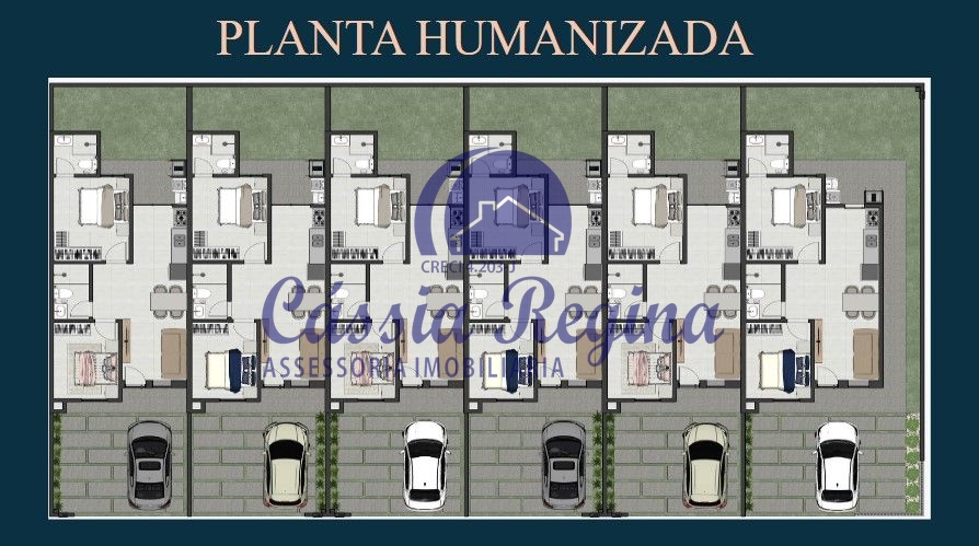 Casas em construção com 02 dormitórios, sendo 01 suíte - Jardim São Luiz - Próxim