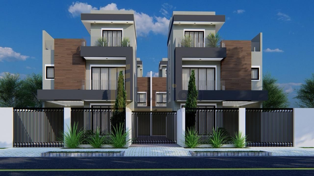 Sobrado Alto Padrão com Suíte e Quintal nas Mercês  Curitiba