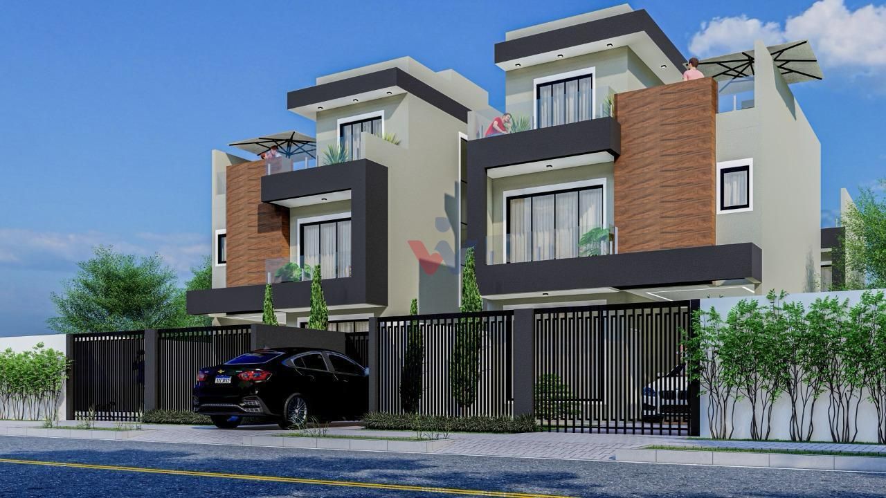 Sobrado Alto Padrão com Suíte e Quintal nas Mercês  Curitiba