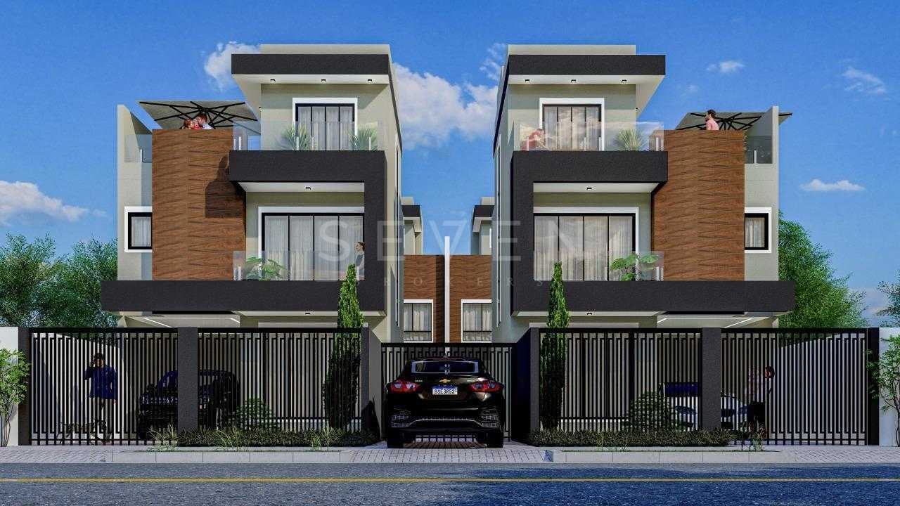 Sobrado Alto Padrão com Suíte e Quintal nas Mercês  Curitiba