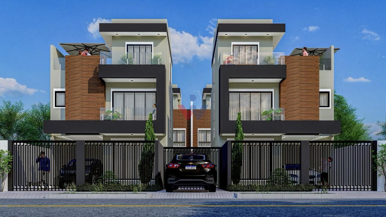 Sobrado Alto Padrão com Suíte e Quintal nas Mercês  Curitiba