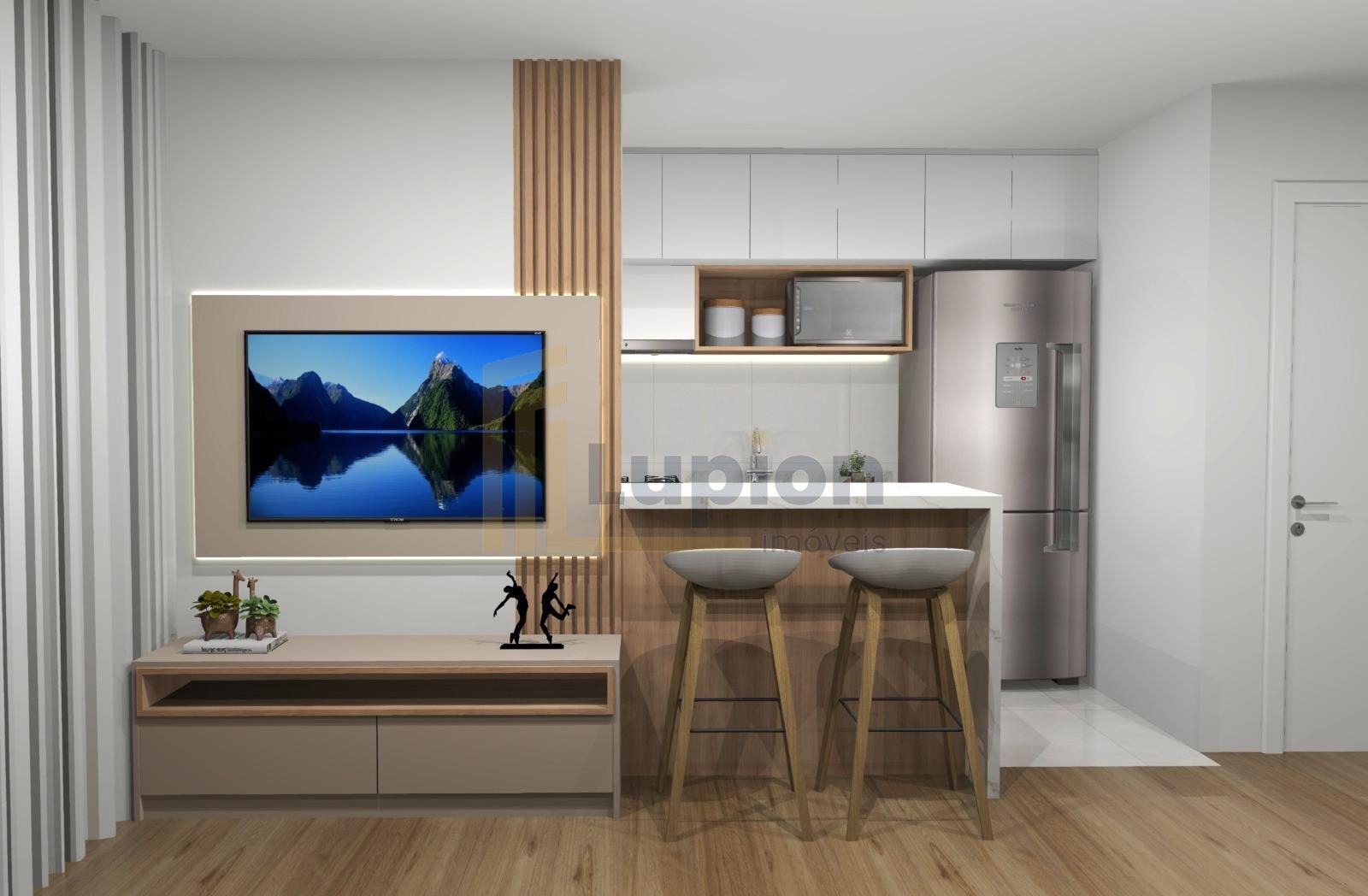 Apartamento mobiliado para locação no Place Ecoville - 2 quart...