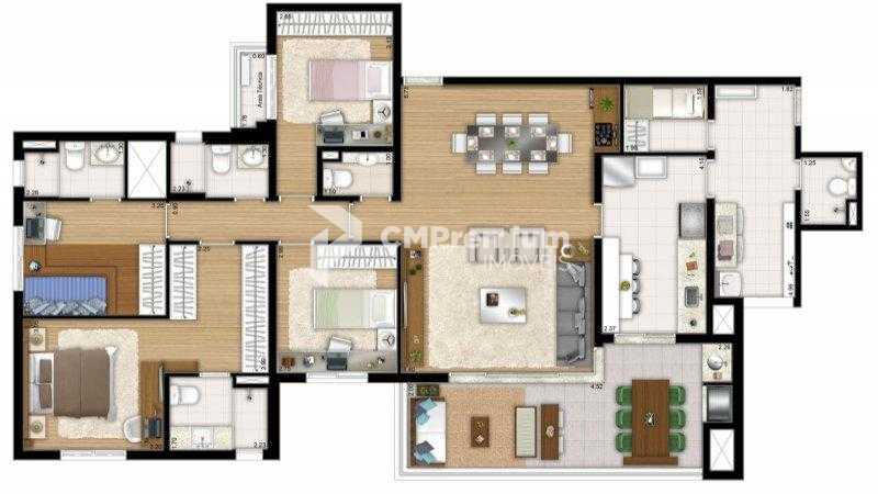 Apartamento 2 Quartos a Venda no Mossunguê ao Lado do ParkShop...