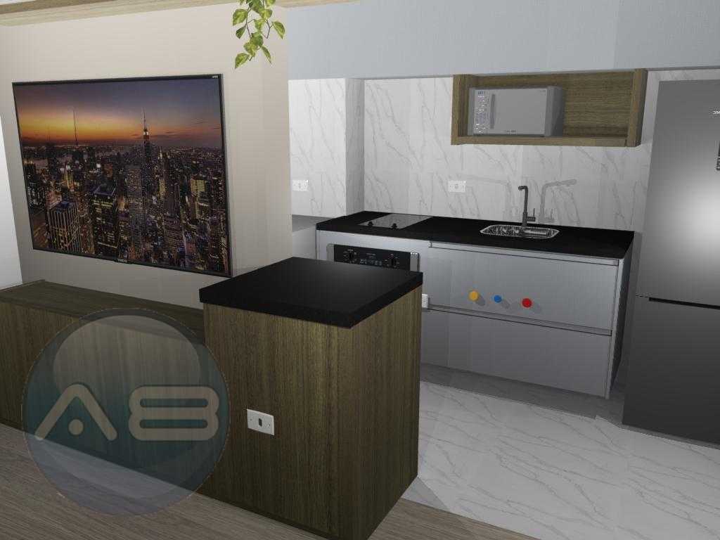 Apartamento mobiliado para loca??o no Place Ecoville - 2 quart...