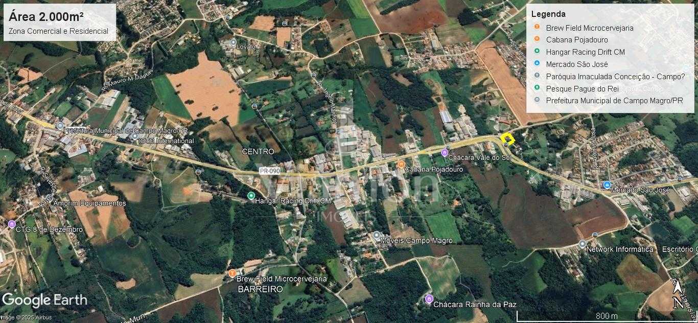 Terreno Comercial   Residencial com 2.000m   à venda, centro, ...