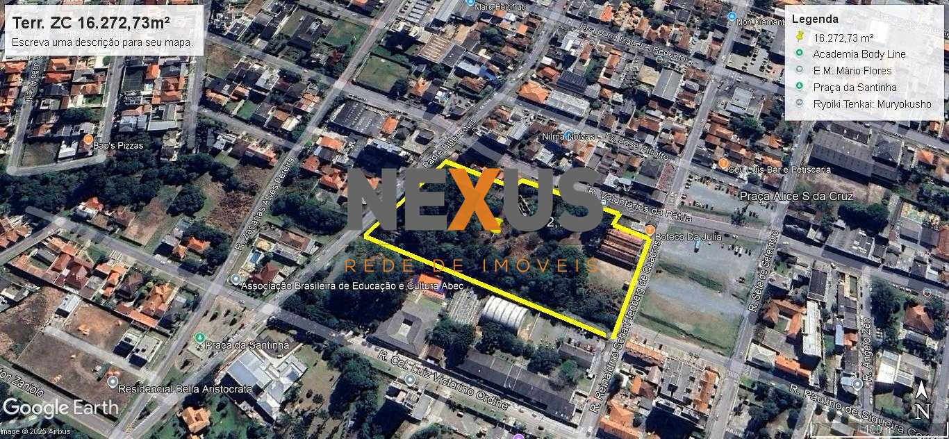 Terreno à venda, centro, SAO JOSE DOS PINHAIS - PR com 16.272,...