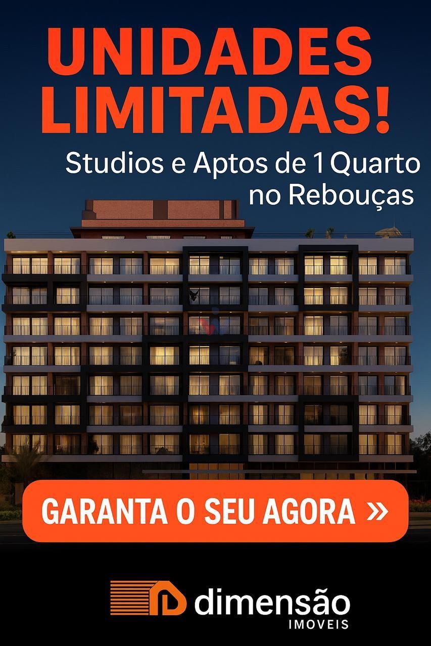 Apartamento de 1 quarto com 36,57m  de área privativa , no reb...