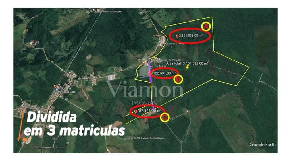 Área à venda, 3.101.392 m  por R   SOB CONSULTA - Vila da Glór...