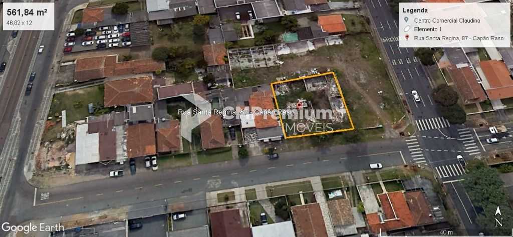 Terreno à venda, 291 m  por R  735.000,00 - Capão Raso - Curit...