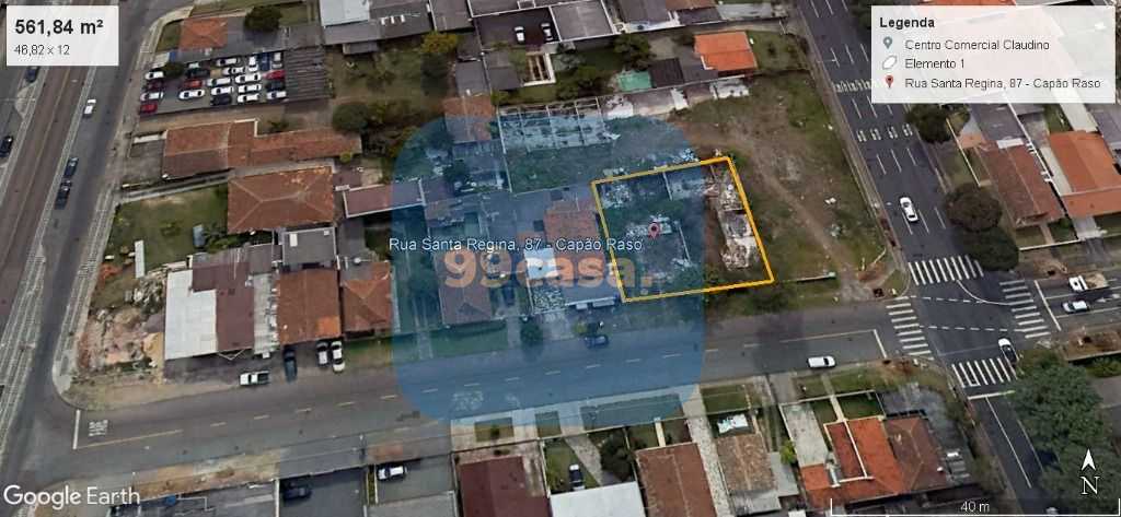 TERRENO ? venda com 704m  no Alphaville Paran? em Campo Largo