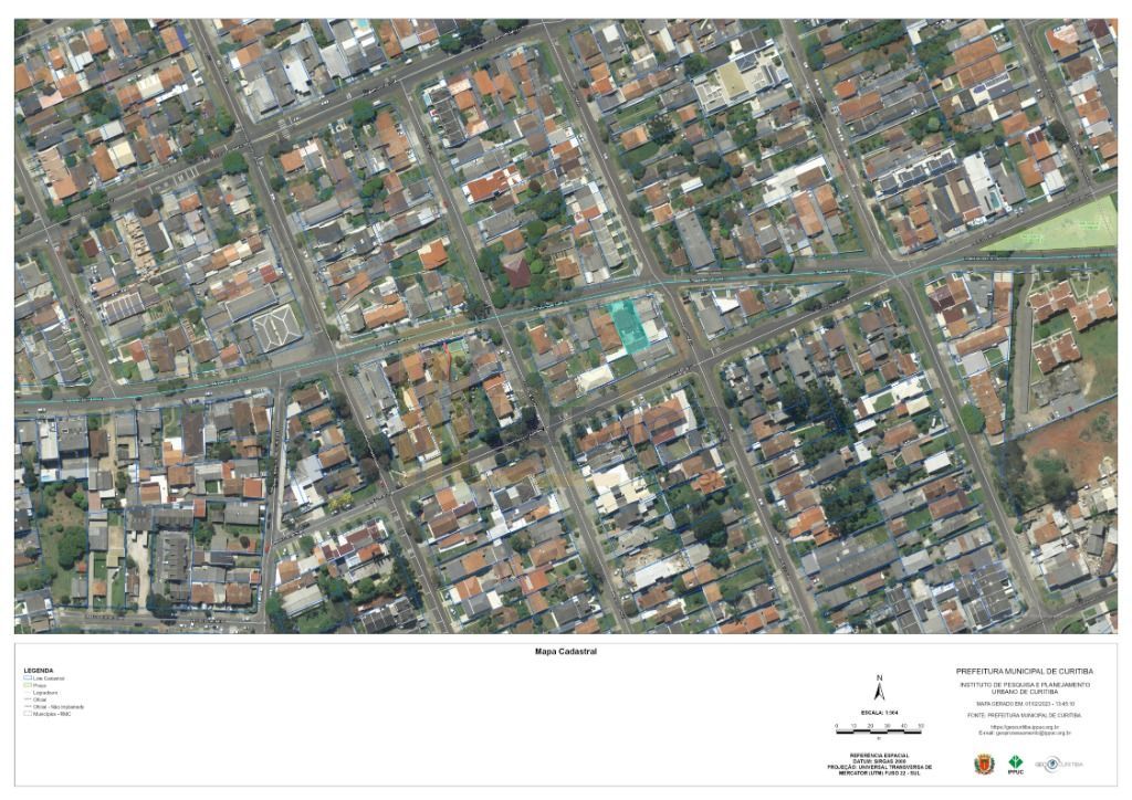 Terreno ZR2 à venda, 458 m² por R$ 585.000 - Boqueirão - Curit...