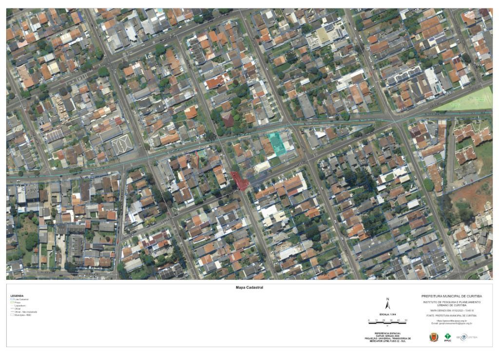 Terreno ZR2 à venda, 458 m² por R$ 585.000 - Boqueirão - Curit...