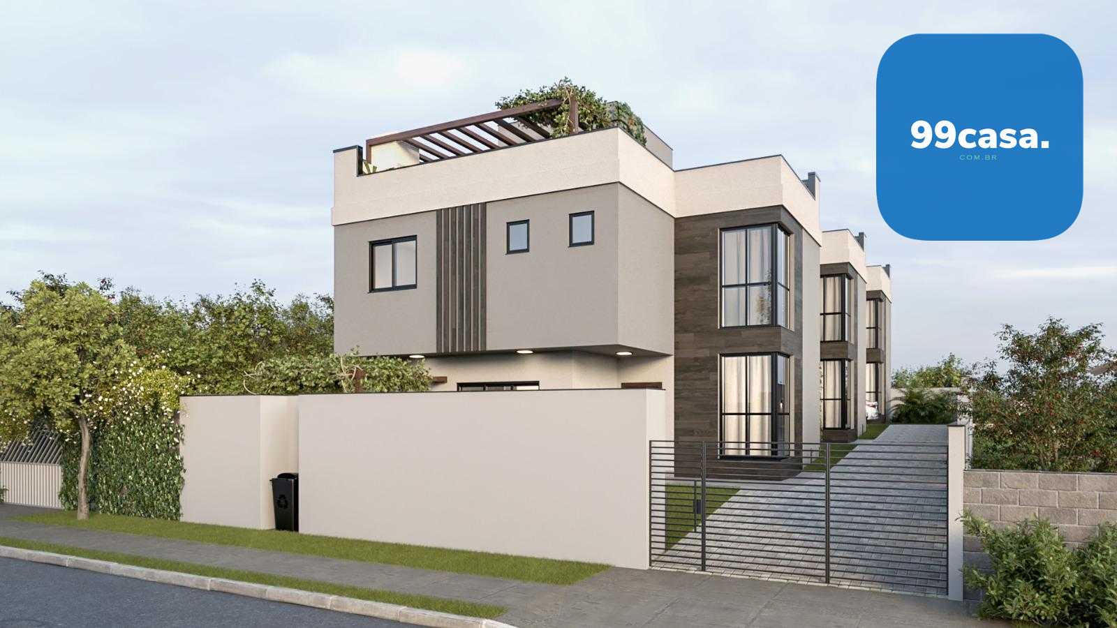 Sobrado com terraço em condomínio fechado no bairro Boa Vista