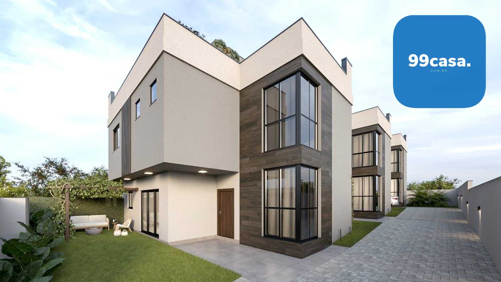 Sobrado com terraço em condomínio fechado no bairro Boa Vista