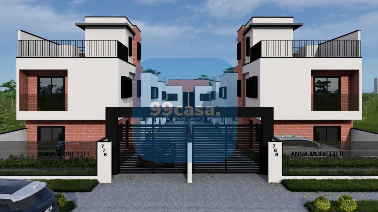 Sobrado 3 quartos, condomínio em excelente localização no Bair...