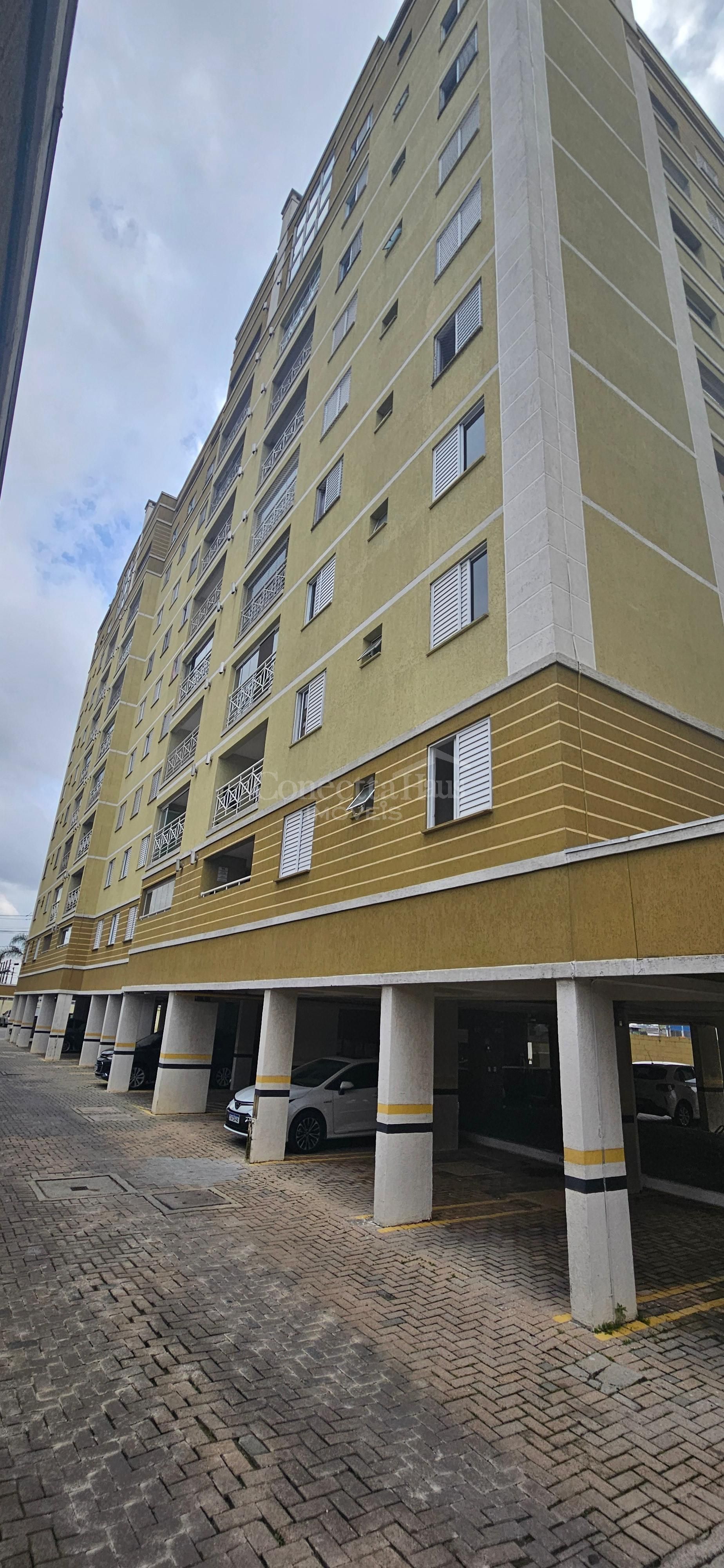 Apto Pinhais- mobiliado, 02 qtos, sacada, 01 vaga R  395 mil