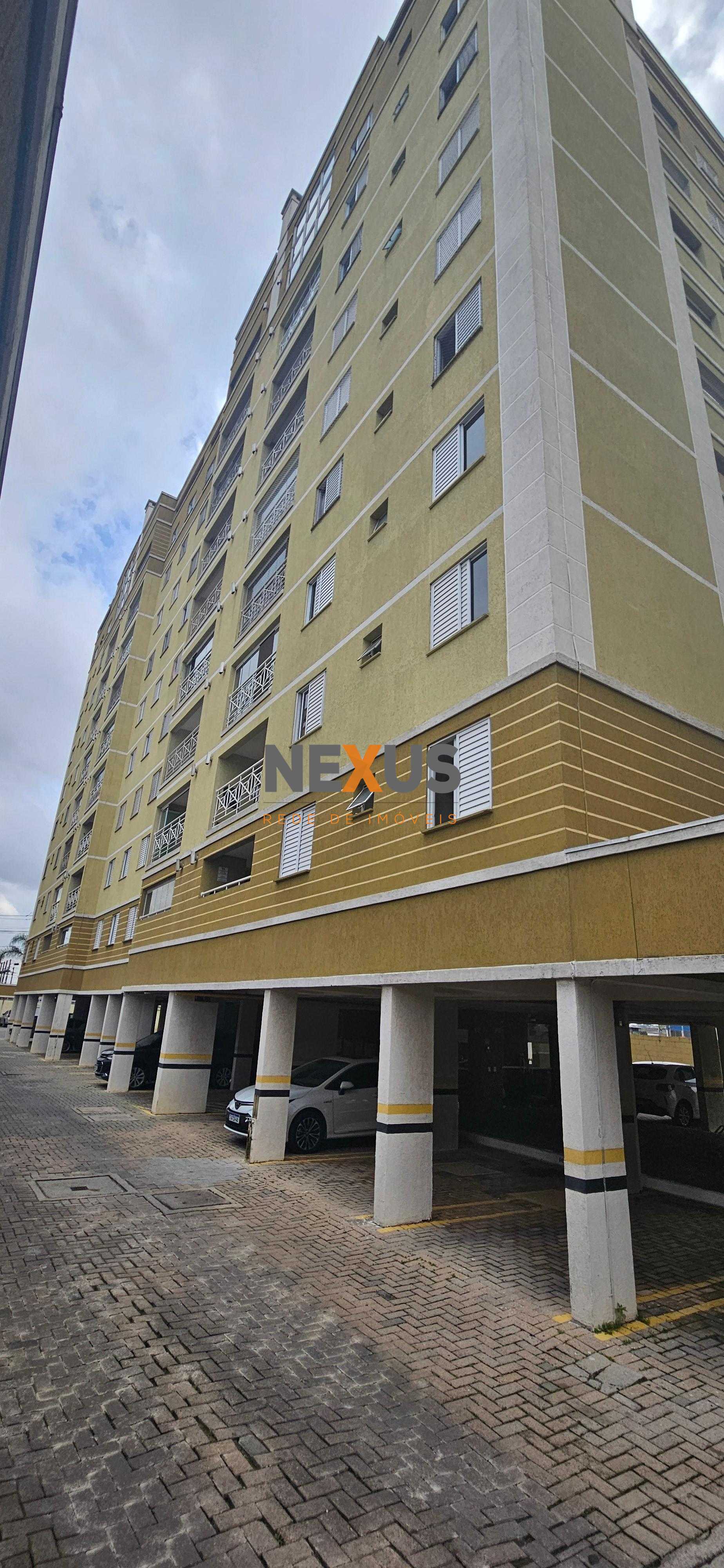 Apto Pinhais- mobiliado, 02 qtos, sacada, 01 vaga R  395 mil