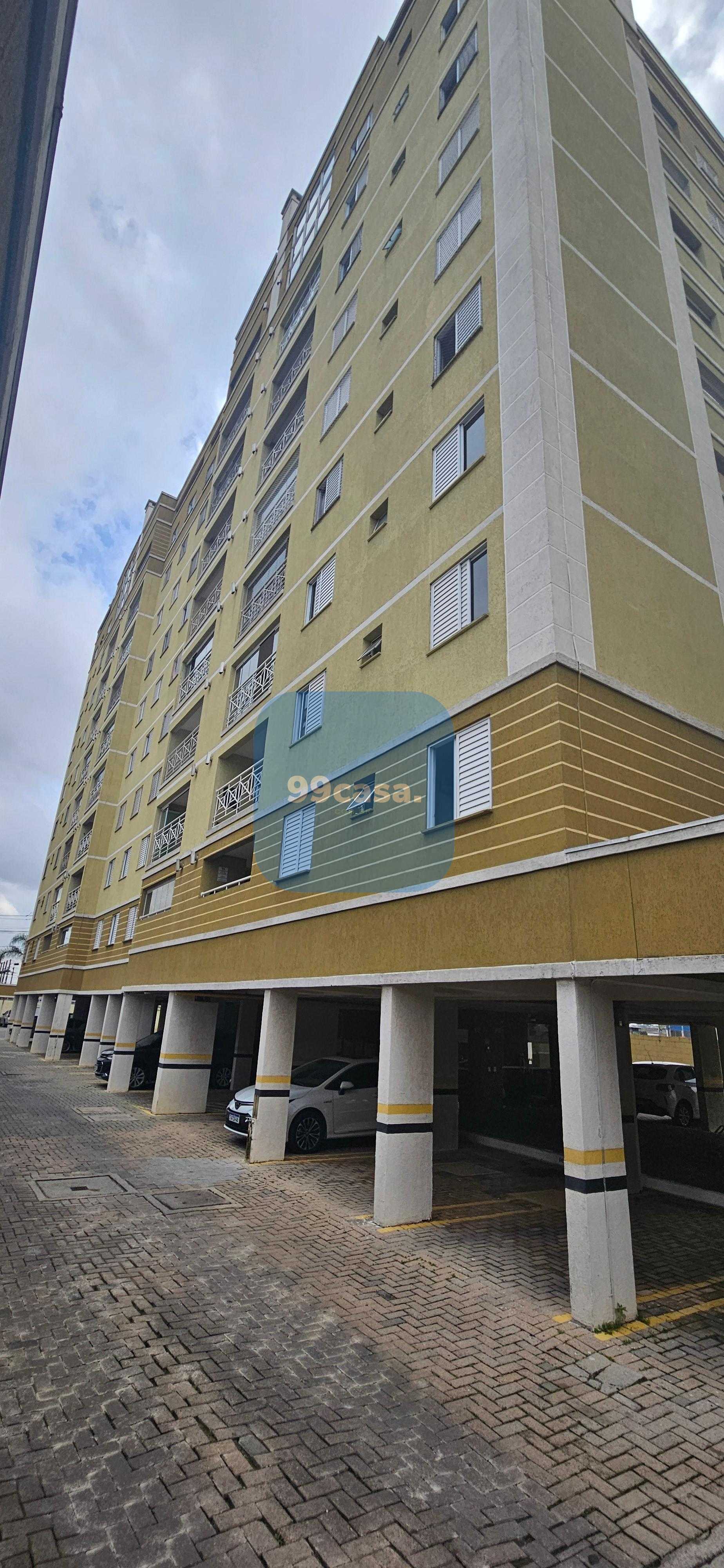 Apto Pinhais- mobiliado, 02 qtos, sacada, 01 vaga R  395 mil