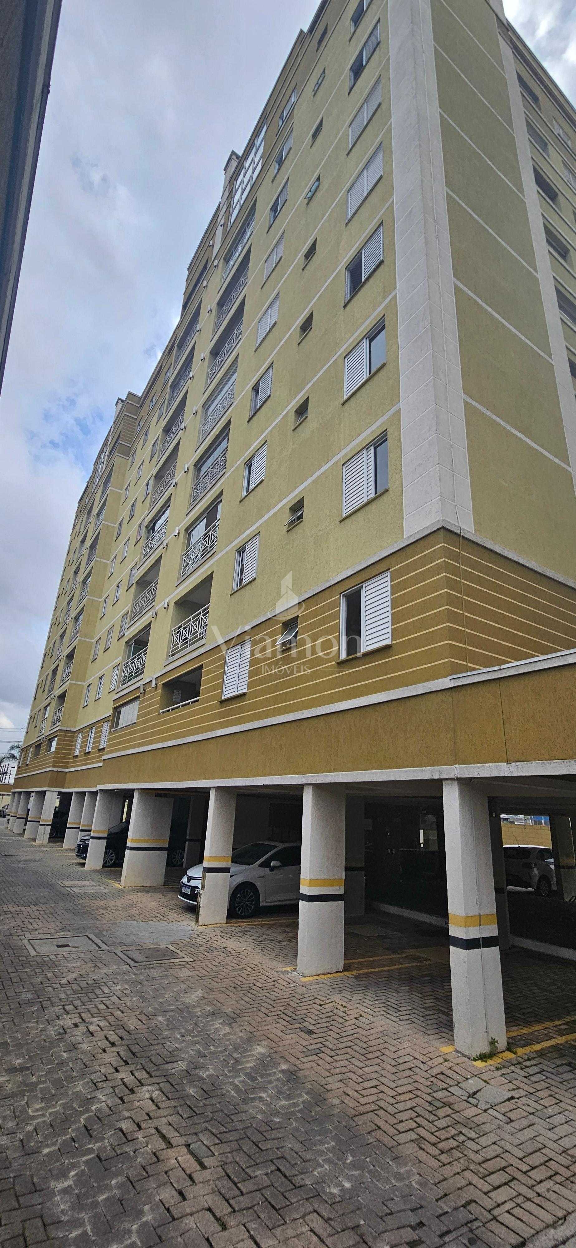 Apto Pinhais- mobiliado, 02 qtos, sacada, 01 vaga R  395 mil