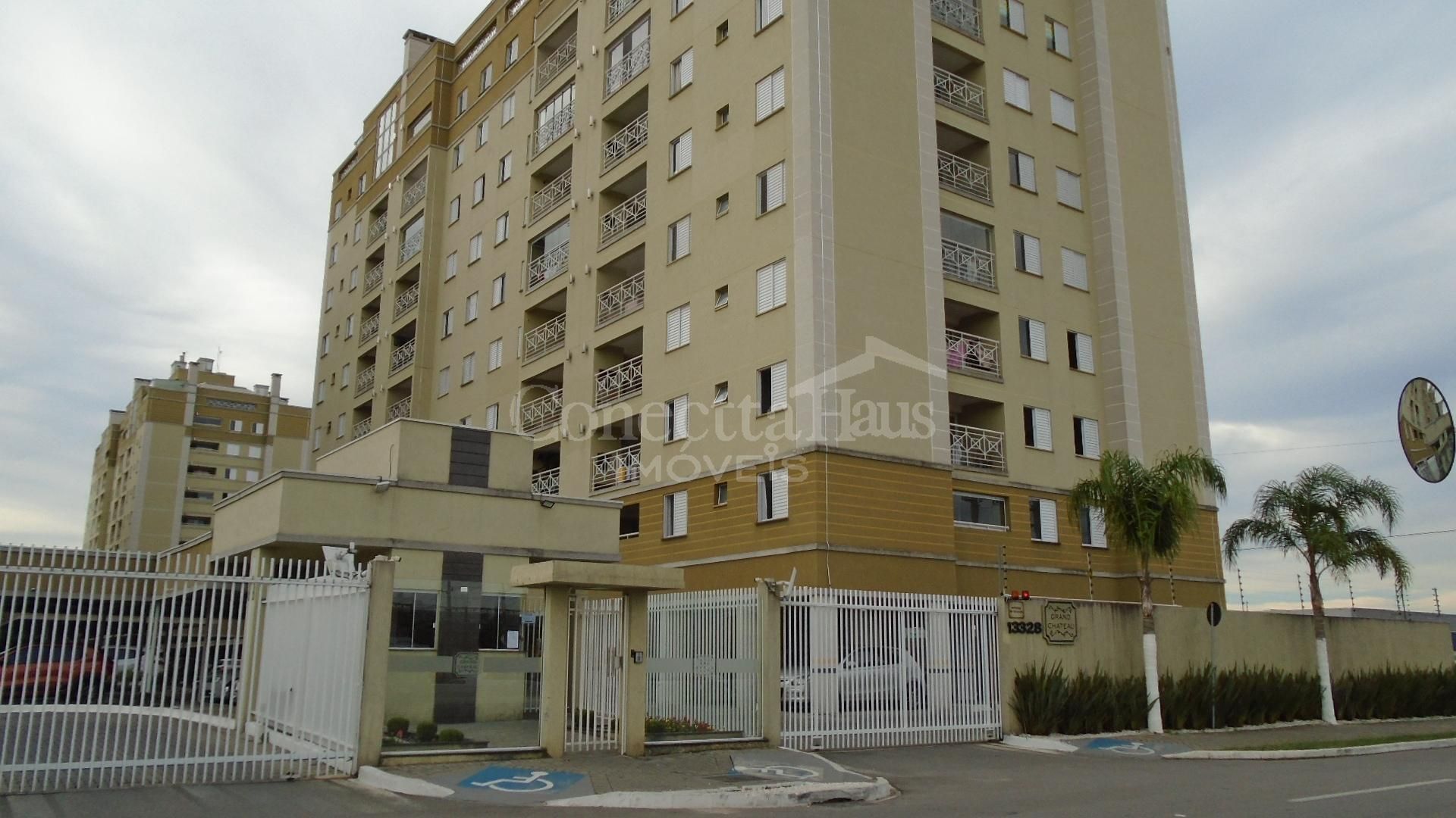 Apto Pinhais- mobiliado, 02 qtos, sacada, 01 vaga R  395 mil