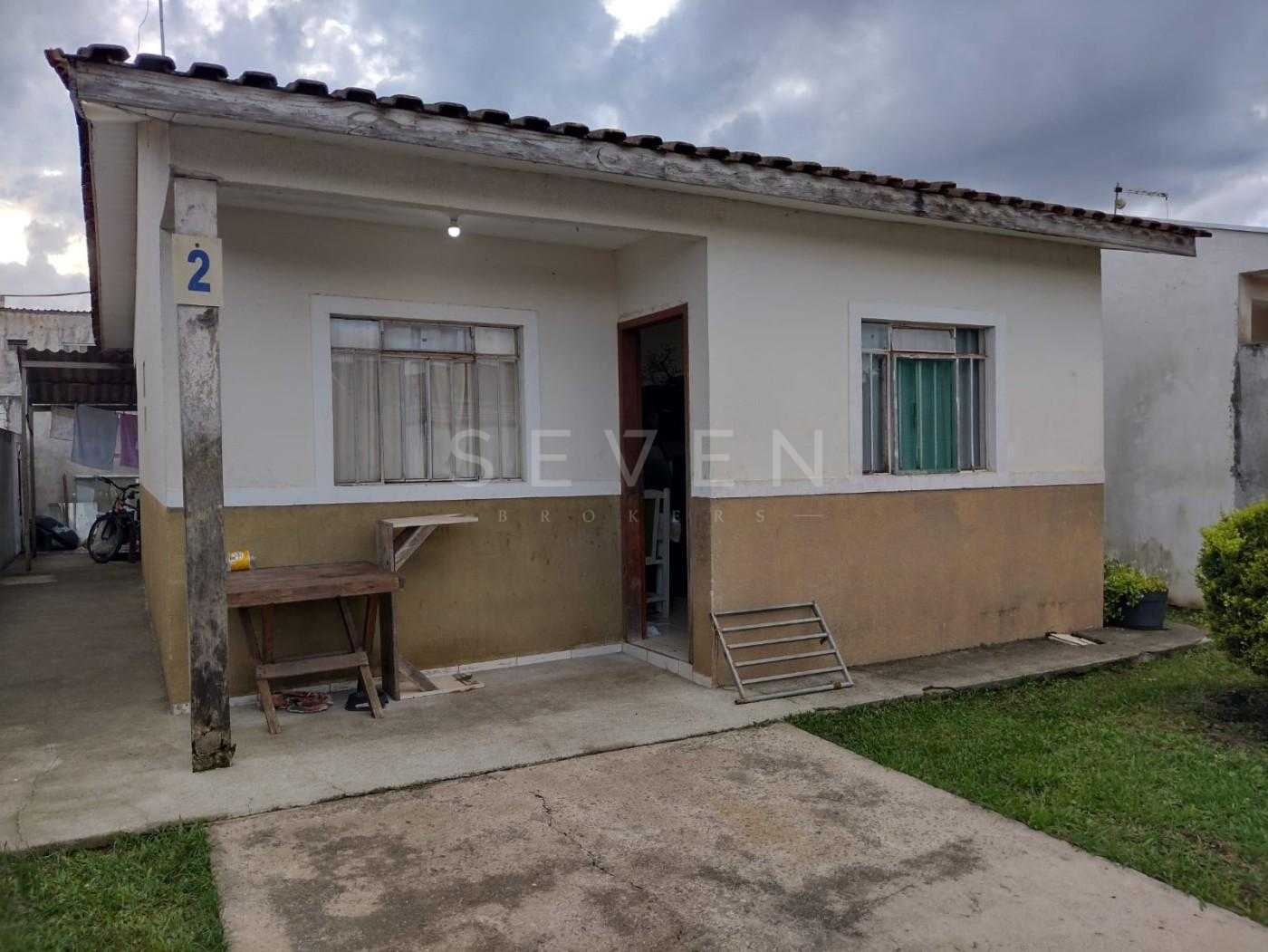 Casa Piraquara 54m2-03 qtos, terreno individual, averbada R  2...