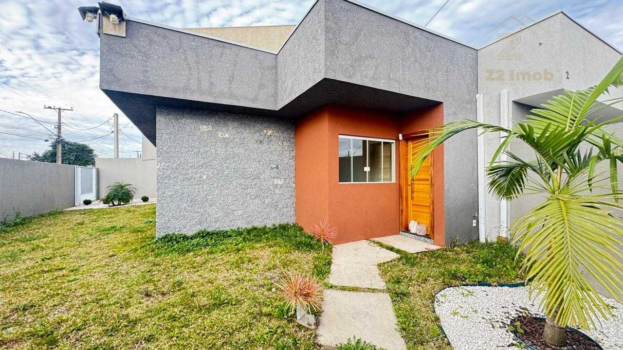 Casa moderna, em terreno de esquina pronto para morar!!!