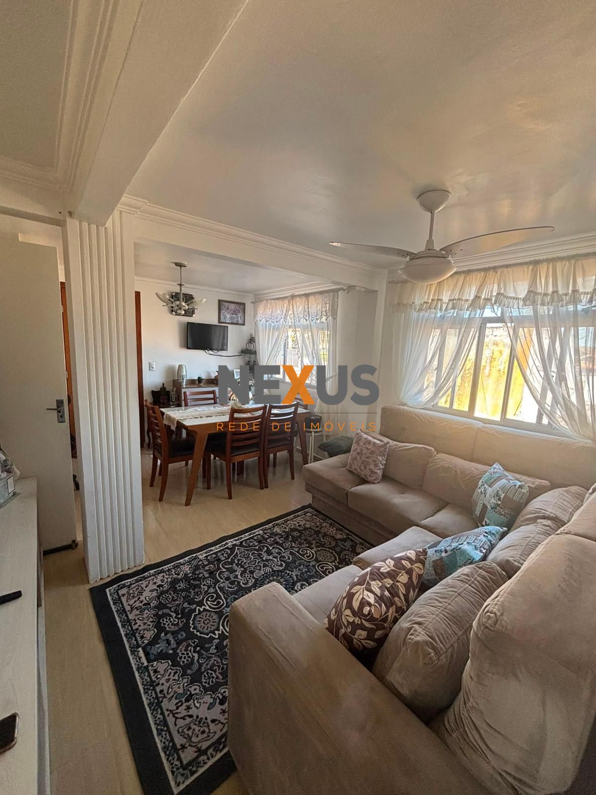 Apartamento Semi Mobiliado com excelente aproveitamento de esp...
