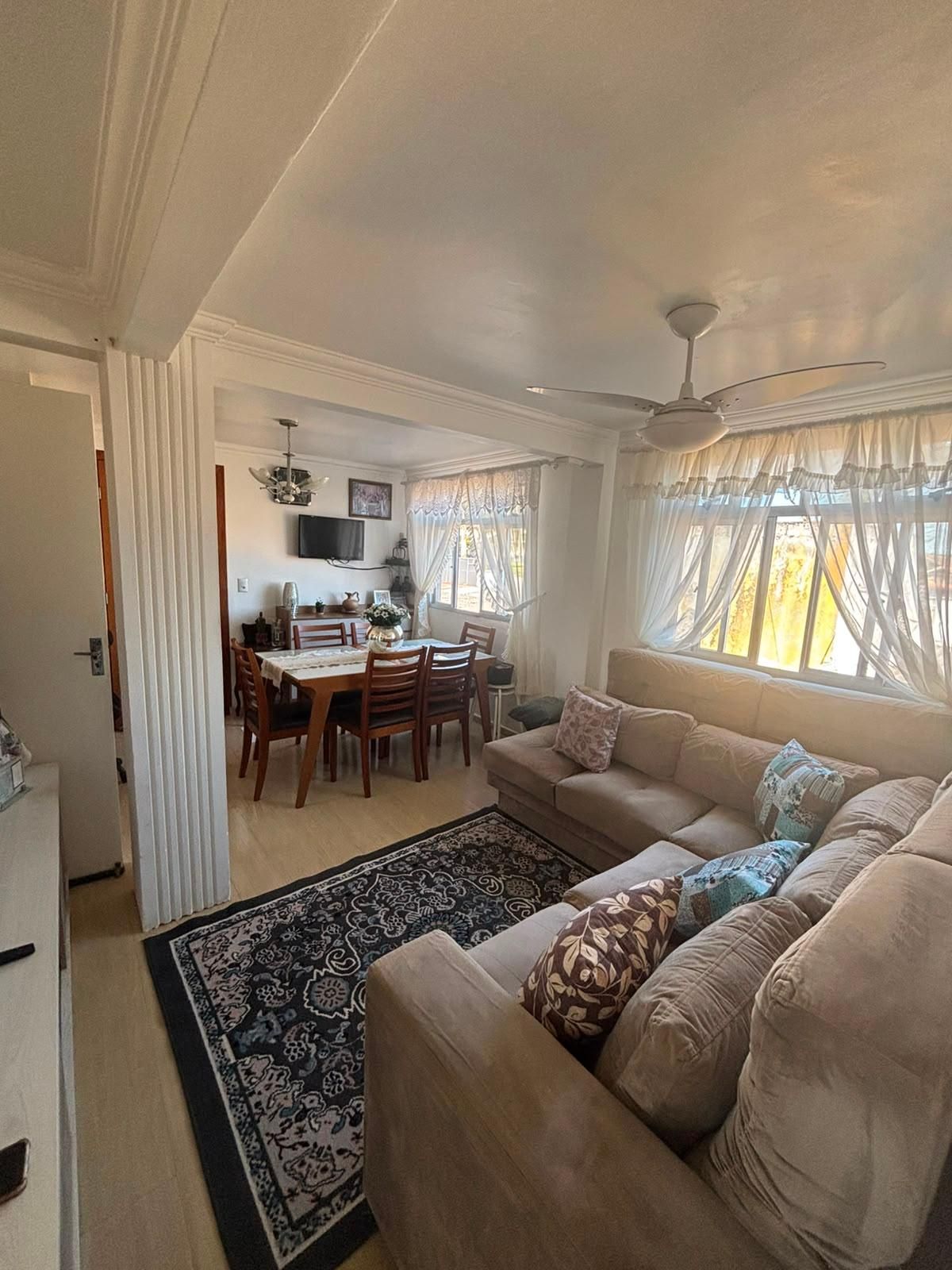 Apartamento Semi Mobiliado com excelente aproveitamento de esp...