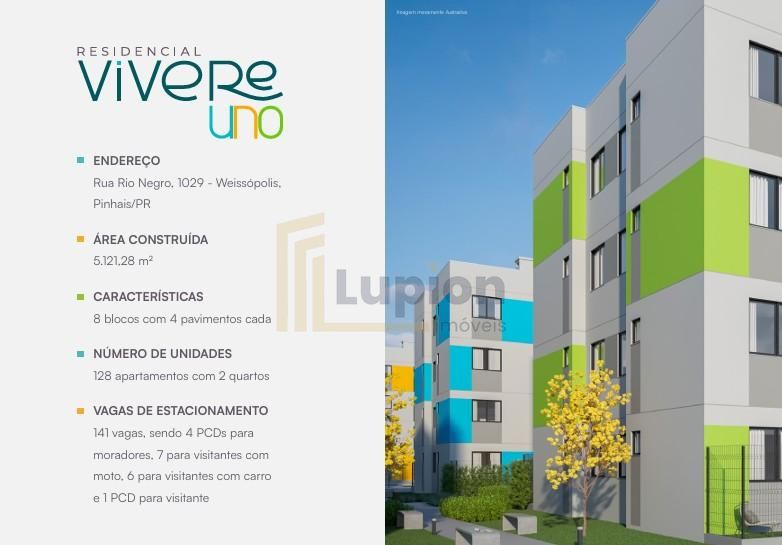 Apartamento 2 quartos com Sacada, Churrasqueira, Residencial V...