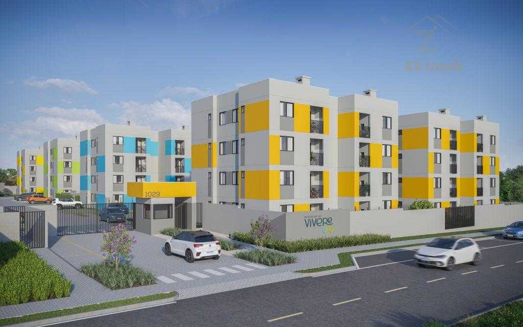Apartamento 2 quartos com Sacada, Churrasqueira, Residencial V...