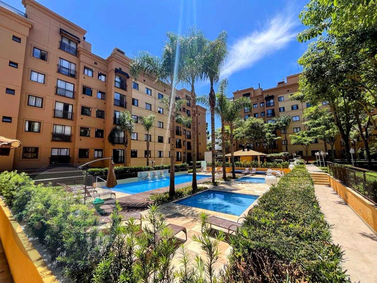 Charmoso Apartamento no Condomínio Plaza Sprada, Porteira Fech...