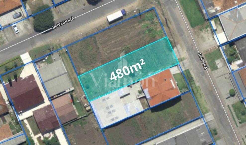 Terreno 480m  na Rua Iporã n  490 em Curitiba  pronto para co...