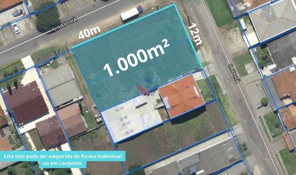 Terreno 480m  na Rua Iporã n  490 em Curitiba  pronto para co...